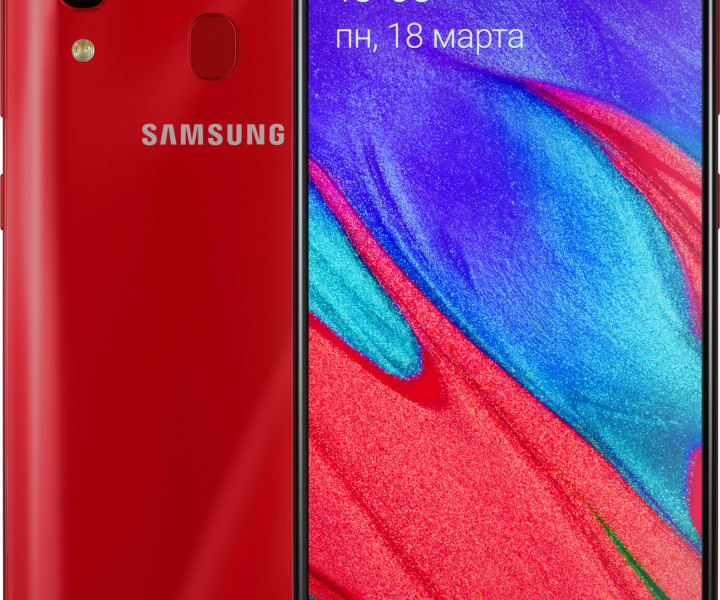 Samsung Galaxy A40 2019 SM-A405F 4 / 64GB Red (SM-A405FZRD)